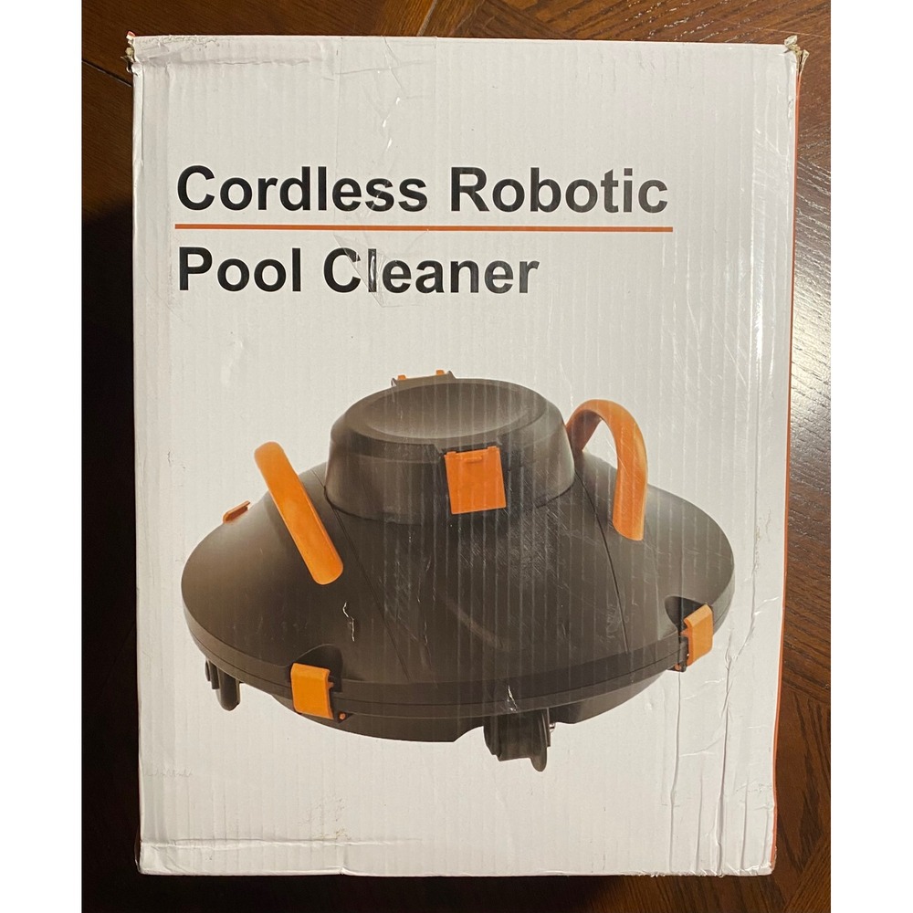 Cordless Robotic Pool Cleaner DFC/RB/W002 5000mAh 110min Runtime 800sqft Cov
